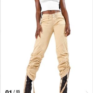 I AM GIA COBAIN CARGO PANTS - Medium - Tan